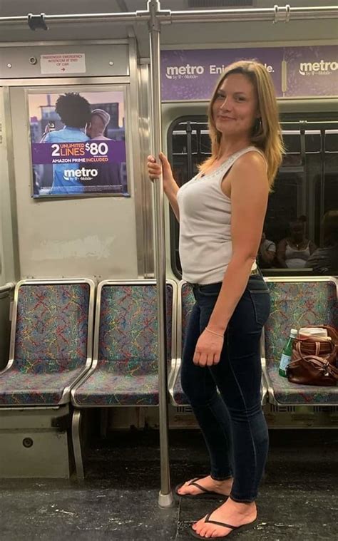 milf on a train